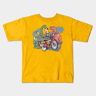 Big Adventure Bike Kids T-Shirt